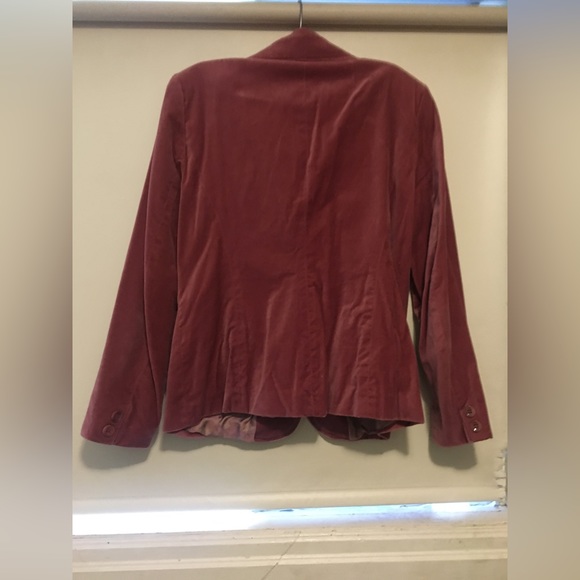 Pink Suede Blazer - Picture 6 of 8
